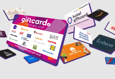 Top 10 gift cards in Ireland